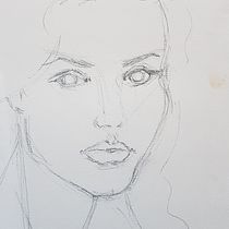 My project in Expressive Portrait Drawing with Soft Pastels course. Traditional illustration, Fine Arts, Drawing, Portrait Drawing, and Artistic Drawing project by Ivana Metelková - 11.11.2021