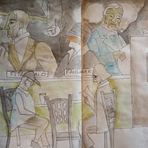 My project in Urban Sketching: Express Your World in a New Perspective course. Un projet de Illustration traditionnelle, Esquisse , Dessin, Aquarelle, Illustration architecturale , et Carnet de croquis de aelksnis - 11.11.2021