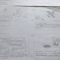 My project in From Autobiography to Illustrated Story course. Un projet de Illustration traditionnelle, Écriture, Dessin au cra, on, Stor, telling, Illustration jeunesse, Illustration à l'encre , et Narration de Lisa Wyatt - 11.11.2021
