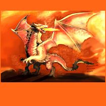 Dragão - Pintura digital. Traditional illustration, Sketching, Creativit, Drawing, and Sketchbook project by fernando.correa2 - 11.10.2021