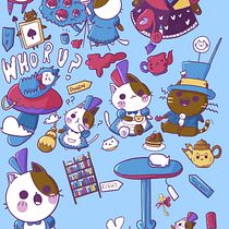 Mi Proyecto del curso: Ilustración de una historia con estilo kawaii. Traditional illustration, Character Design, Digital Illustration, and Manga project by Alessia Giannetti - 11.11.2021