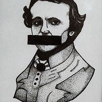 Edgar Allan Poe. Projekt z dziedziny Projektowanie tatuaż, Trad, c, jna ilustracja, Ilustracja c i frowa użytkownika Laís Tiburcio - 12.11.2021
