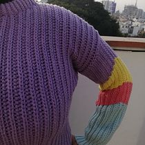 Mi Proyecto del curso: Crochet: crea prendas con una sola aguja. Fashion Design, Fiber Arts, DIY, and Crochet project by gafri_28 - 11.12.2021