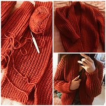 Mi Proyecto del curso: Crochet: crea prendas con una sola aguja. Fashion Design, Fiber Arts, DIY, and Crochet project by nadislay - 11.13.2021