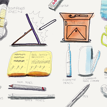 My project in The Art of Sketching: Transform Your Doodles into Art course. Traditional illustration, Pencil Drawing, Drawing, and Sketchbook project by Vladimir Morar - 11.13.2021