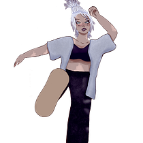 Meu projeto do curso: Personagens femininas poderosas: ilustre confiança e diversidade. Traditional illustration, Painting, Digital Illustration, Digital Drawing, and Digital Painting project by marinacerqueira0203 - 11.13.2021