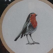 Mi Proyecto del curso: Pintar con hilo. Bordado e Ilustração tradicional projeto de Agustina Tapia - 11.11.2021