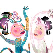 My project in Illustration of Characters with Style course. Traditional illustration, Character Design, and Comic project by Ros Gunwhy - 11.11.2021