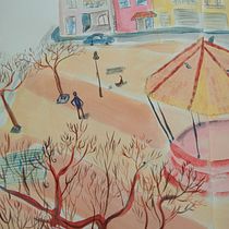 Mi Proyecto del curso: Sketchbook pictórico en gouache. Ilustração tradicional, Esboçado, Desenho, Ilustração arquitetônica, Sketchbook, e Pintura guache projeto de monic_cuenca - 14.11.2021