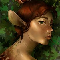 Mi Proyecto del curso: Retratos digitales de fantasía con Photoshop. Traditional illustration, Drawing, Digital Illustration, Portrait Drawing, Digital Drawing, and Digital Painting project by camila_lopezgrau - 11.14.2021