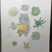 My project in Delicate Watercolors for Narrative Illustration course. Un projet de Illustration jeunesse, Illustration traditionnelle , et Aquarelle de Wendy - 12.11.2021