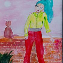 Meu projeto do curso: Sketchbook experimental: encontre seu estilo de desenho. Traditional illustration, Sketching, Creativit, Drawing, Watercolor Painting, Sketchbook, and Gouache Painting project by MarArtesOficial - 01.02.2022