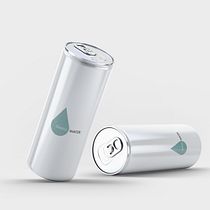 Simply Water: simply canned. Ricyled canned water. . Br, ing, Identit, Graphic Design, and Packaging project by lorenzovagionakis - 11.15.2021