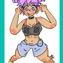Mi Proyecto del curso: Dibujo de personajes expresivos. Traditional illustration, Character Design, Comic, Pencil Drawing, Drawing, Watercolor Painting, and Manga project by Catalina Gutierrez Valenzuela - 11.14.2021