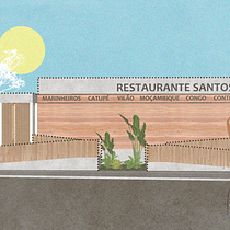 Meu projeto do curso: Representação gráfica de projetos arquitetônicos. Un projet de Architecture, Design graphique, Architecture d'intérieur, Design d'intérieur, Pa, sagisme, Collage, Architecture numérique et Illustration architecturale de ramonferreira1003 - 13.11.2021