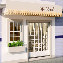 Meu projeto do curso: Design de interiores para restaurantes. Projekt z dziedziny Architektura wnętrz, Projektowanie wnętrz, Dekoracja wnętrz, Projektowanie powierzchni h, low i ch użytkownika ramonferreira1003 - 22.10.2021