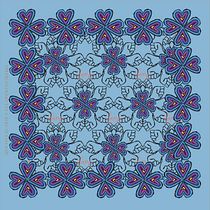 En camino. Ilustração tradicional, Pattern Design, Ilustração vetorial, e Estampagem projeto de Joana Troyano - 15.11.2021