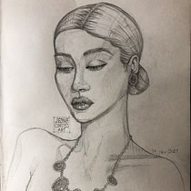 Mi Proyecto del curso: Sketchbook de retrato: explora el rostro humano . % Jessie Cortés tarafından hazırlanan Eskiz çizimi, Çizim, Portre Çizimi, Sanatsal Çizim, Ve Eskiz defteri projesi - 11.15.2021