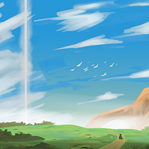 Mi Proyecto del curso: Teoría del color: cómo aplicarla a tus imágenes. Un proyecto de Ilustración digital, Concept Art, Pintura digital y Teoría del color de alexrog2510 - 15.11.2021