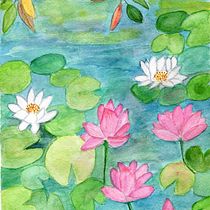 Mi Proyecto del curso: Técnicas de acuarela en negativo para ilustración botánica Ein Projekt aus dem Bereich Traditionelle Illustration, Aquarellmalerei und Botanische Illustration von martacabrera62 - 15.11.2021