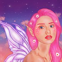 My project in Digital Fantasy Portraits with Photoshop course. Traditional illustration, Drawing, Digital Illustration, Portrait Drawing, Digital Drawing, and Digital Painting project by taylasavory - 11.15.2021