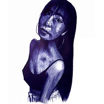 Mi Proyecto del curso: Retrato realista con bolígrafo. Ilustração tradicional, Desenho, Desenho de retrato, Desenho realista, e Desenho artístico projeto de Diego Piedra - 25.11.2021