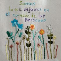 Mi Proyecto del curso: Letras bordadas: el hilo como herramienta gráfica. Embroider, and Textile Design project by Guillermo Valenzuela Mendoza - 11.16.2021