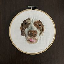 Mi Proyecto del curso: Needle painting para principiantes. Embroider, and Naturalistic Illustration project by María Laura Sánchez Maizer - 10.13.2021