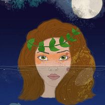 Subconscious world. Un progetto di Illustrazione tradizionale, Illustrazione digitale, Pittura ad acquerello, Disegno di ritratti e Disegno digitale di zcsenge - 16.11.2021