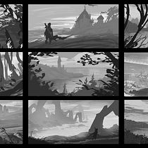 Personal project in Painting in Photoshop: Following Gabriel's class Ein Projekt aus dem Bereich Traditionelle Illustration, Digitale Illustration, Concept Art und Digitale Malerei von Maël Martin - 16.11.2021