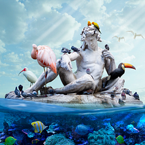 My project in Digital Collage in Photoshop: Composition and Visual Effects course. Een project van Fotografie, Collage, Retoucheren van foto's, Artistieke fotografie, Fotografische compositie y Fotomontage van Aditya Damba - 15.11.1995