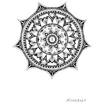 Mon projet du cours : L'art de dessiner des mandalas : créez des motifs géométriques. Drawing & Ink Illustration project by Morgane - 11.16.2021