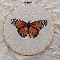 Mi Proyecto del curso: Técnicas de bordado realista. Embroider, Traditional illustration, and Textile Design project by mariposa_1526 - 11.16.2021