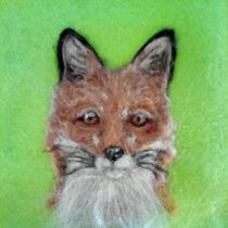 My project in Needle Felting: Paint Portraits with Wool course. Arts, Crafts, Fiber Arts, and Naturalistic Illustration project by sheils7311 - 11.07.2021