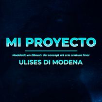 Mi Proyecto del curso: Modelado en ZBrush: del concept art a la criatura final. 3D, 3D Modeling, Video Games, Concept Art, and 3D Character Design project by Di Modena Ulises - 11.08.2021