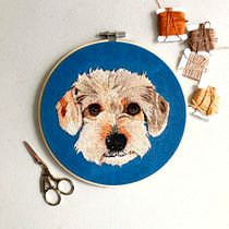 Mi Proyecto del curso: Needle painting para principiantes. Embroider, and Naturalistic Illustration project by Misao Vega - 11.16.2021
