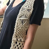 Meu projeto do curso: Macramê: crie roupas únicas. Un proyecto de Diseño de complementos, Artesanía, Tejido, Macramé y Diseño de vestuario de Juliana Bôrges - 16.11.2021