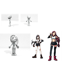 Mi Proyecto del curso: Modelado de personajes low poly para videojuegos Ein Projekt aus dem Bereich 3D, 3-D-Modellierung, Videospiele, Design von 3-D-Figuren und Design für Videospiele von damianramirezalejandro - 17.11.2021