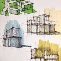 Il mio progetto del corso: Introduzione al disegno architettonico a mano libera. Un proyecto de Arquitectura e Ilustración arquitectónica de ivancinquino - 17.11.2021