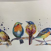 My project in Artistic Watercolor Techniques for Illustrating Birds course. Traditional illustration, Watercolor Painting, Realistic Drawing, and Naturalistic Illustration project by emkongas - 11.17.2021