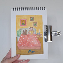 Mi Proyecto del curso: Sketchbook para explorar tu estilo de dibujo. Traditional illustration, Sketching, Creativit, Drawing, Watercolor Painting, Sketchbook, and Gouache Painting project by Ethel Zlotnik - 11.16.2021