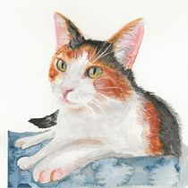 Mijn project van de cursus: Expressieve Dierlijke Portretten in Aquarel. Un projet de Dessin réaliste, Illustration traditionnelle, Illustration naturaliste , et Aquarelle de Ilja Perdaems - 17.11.2021