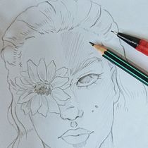 Mi Proyecto del curso: Sketchbook de retrato: explora el rostro humano . % Anayeli Raquel Florentín Morinigo tarafından hazırlanan Eskiz çizimi, Çizim, Portre Çizimi, Sanatsal Çizim, Ve Eskiz defteri projesi - 11.17.2021