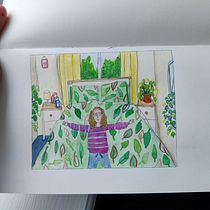My project in Exploratory Sketchbook: Find Your Drawing Style course. Traditional illustration, Sketching, Creativit, Drawing, Watercolor Painting, Sketchbook, and Gouache Painting project by Eleanor - 11.18.2021