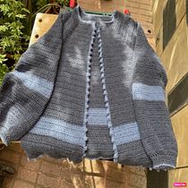 Mi Proyecto del curso:  Top-down: prendas a crochet de una sola pieza. Un progetto di Fashion design, Fiber Art, DIY e Uncinetto di Judith - 20.05.2021