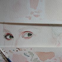 Mi Proyecto del curso: Retrato en acuarela a partir de una fotografía. Kateryna Pavlenko. Traditional illustration, Watercolor Painting, and Portrait Drawing project by Maco Leal - 11.18.2021