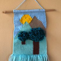 Meu projeto do curso: Tapeçaria com tear de pente liço. Arts, Crafts, Decoration, and Fiber Arts project by Vera Rodrigues - 11.18.2021