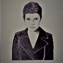 Meu projeto do curso: Retrato realista com caneta. Ilustração tradicional, Desenho, Desenho de retrato, Desenho realista, e Desenho artístico projeto de Victor Louvisi - 14.11.2021