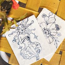 Mi Proyecto del curso: Tatuaje para principiantes. Tattoo Design project by Sofi Crescitelli - 11.19.2021