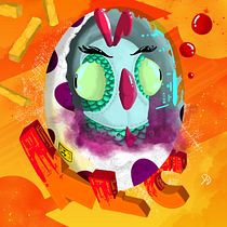 Mi Proyecto del curso: Pintura digital de personajes: ilustra con luz y color. Ilustração tradicional, Design de personagens, Ilustração digital, e Pintura digital projeto de Andres Moreno - 19.11.2021